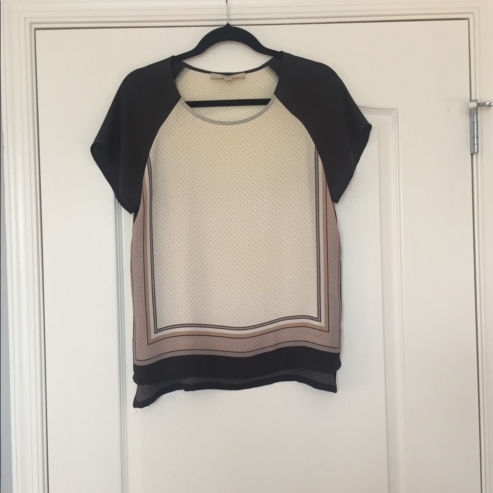 Loft printed shirt. Size S